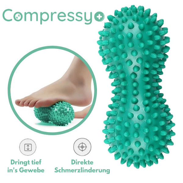 Compressy Fußmassage-Rolle zur Entspannung